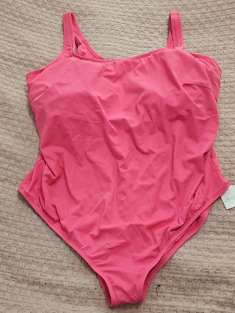 🍉Amazon Essentials Hot Pink One-Piece Swimsuit
